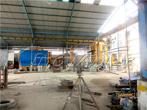 plastic to oil conversion plant