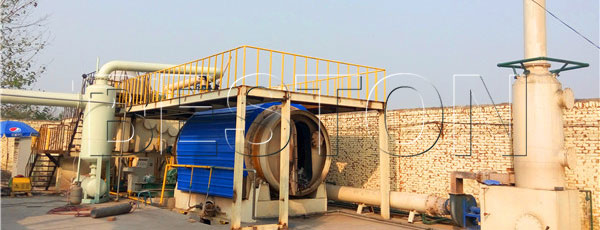 Beston Small Scale Tyre Recycling Plants for Sale