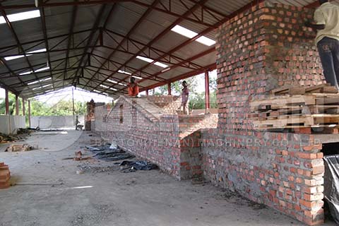 Brick Egg Tray Drying Line