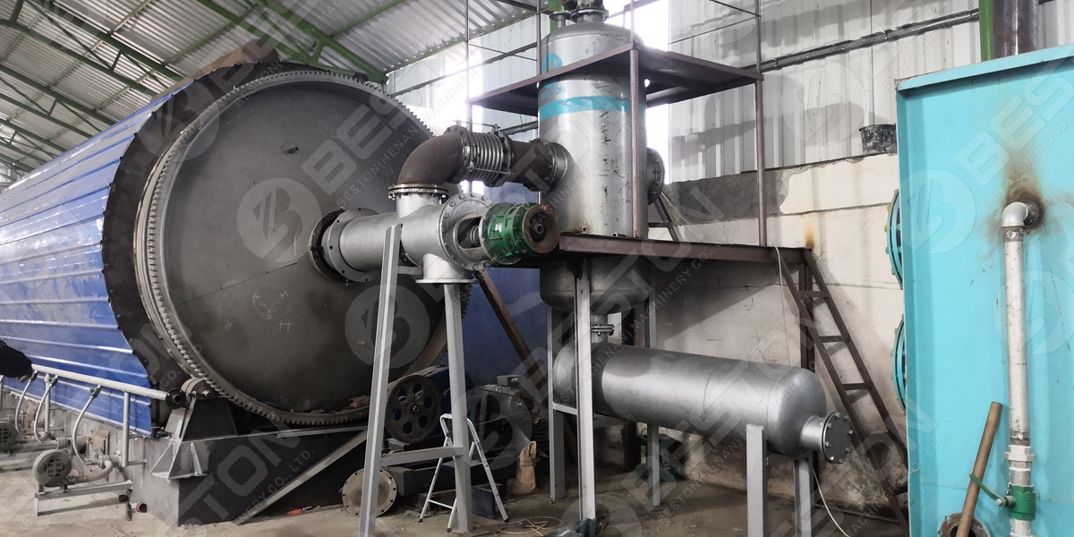 tire pyrolysis plant